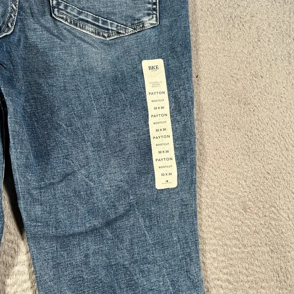 BKE Buckle Payton Jeans Womens 32s 32x30 Mid Rise Bootcut Universal Fit NWT - Picture 9 of 10